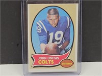 1970 TOPPS John Unitas VGC