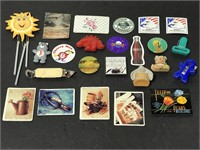 Refrigerator magnet collection