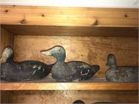 3 Wood/Cork Ducks