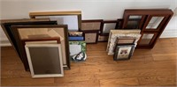 Collection of Wood & Resin Picture Frames