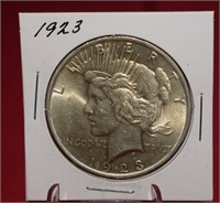 1923 Peace Silver Dollar