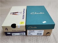 Clarks Black May Poppy Shoes Size 8 w/ Box &