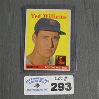 1958 Topps Ted Williams #1 Baseball Card