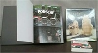 Box-Porsche Coffee Table Book & 2 Books On Gems &