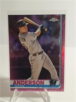 2019 Topps Chrome Pink Refractor Brian Anderson