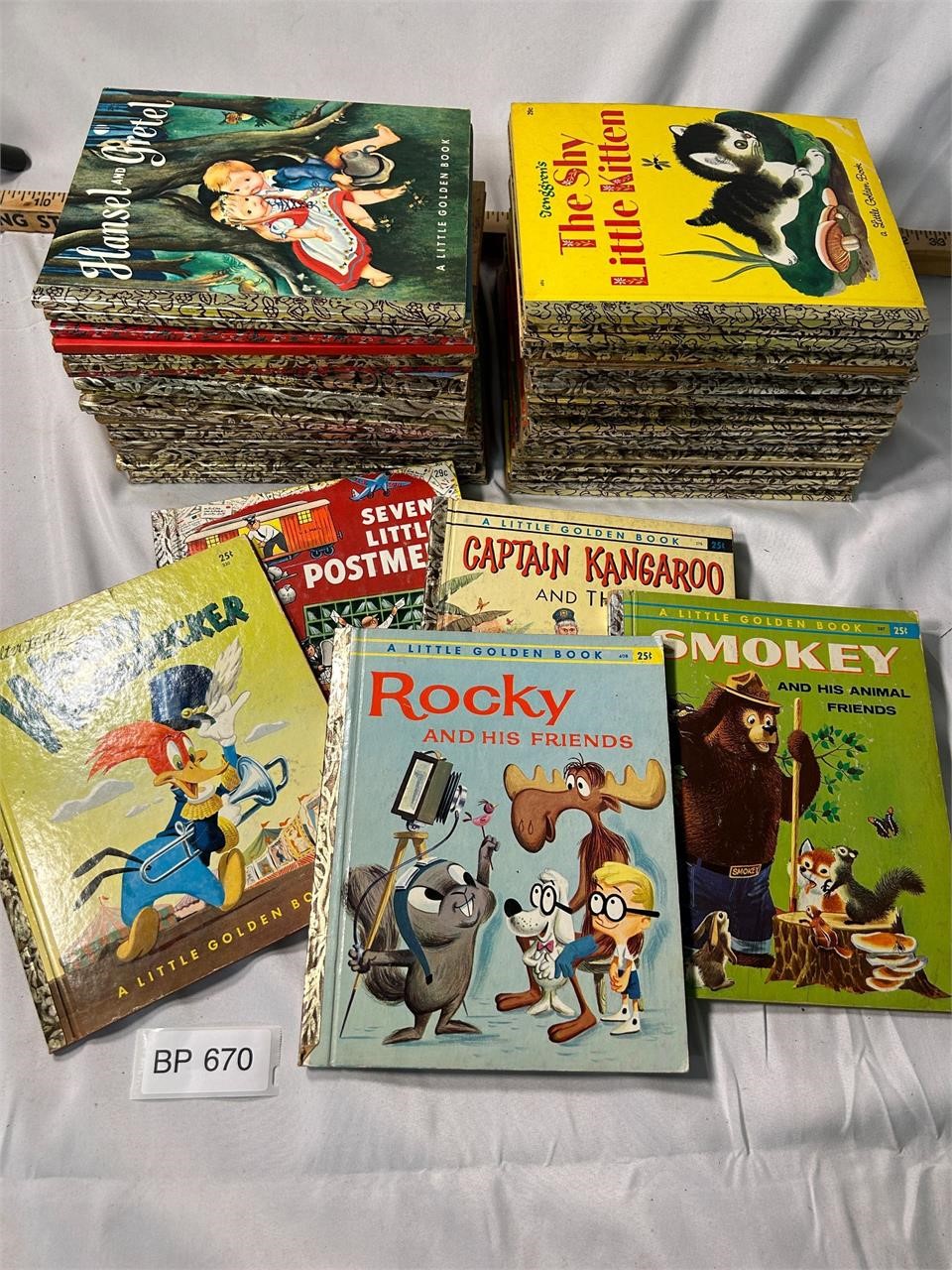 Lot of VTG Kids Golden Books Assorted