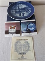 1993 Royal Copenhagen Plate - Christmas Guests