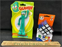 Gumby and Rubik’s cube