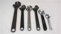 4 Crescent Wrenches (1) 12in & (3) 10in