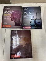 3 MCAT study books