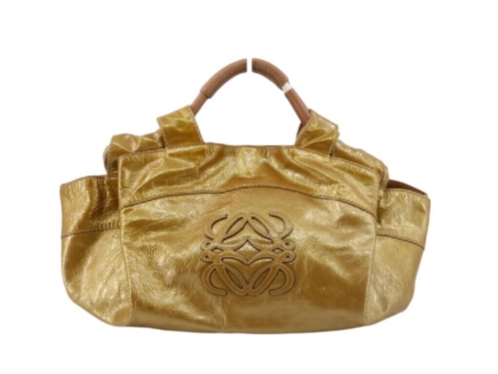 Loewe Gold Tote Bag
