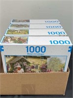 4 New 1000pc Puzzles