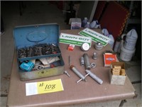 Lawn Mower Tools & Parts in Tool Box