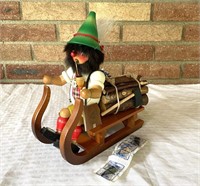 VINTAGE HOLZKUNST CHRISTIAN ULBRICHT GERMAN SMOKER