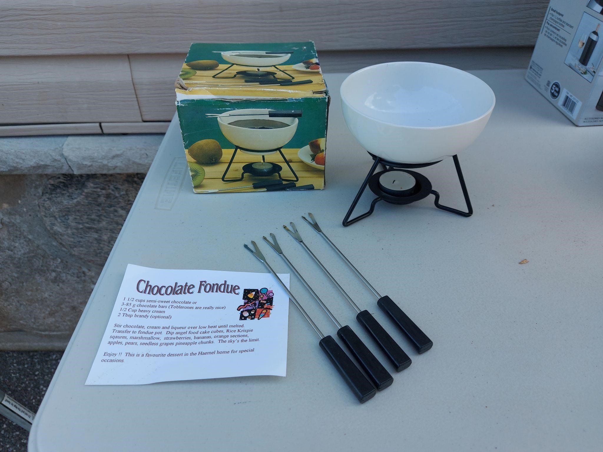 Mini Fondue Set