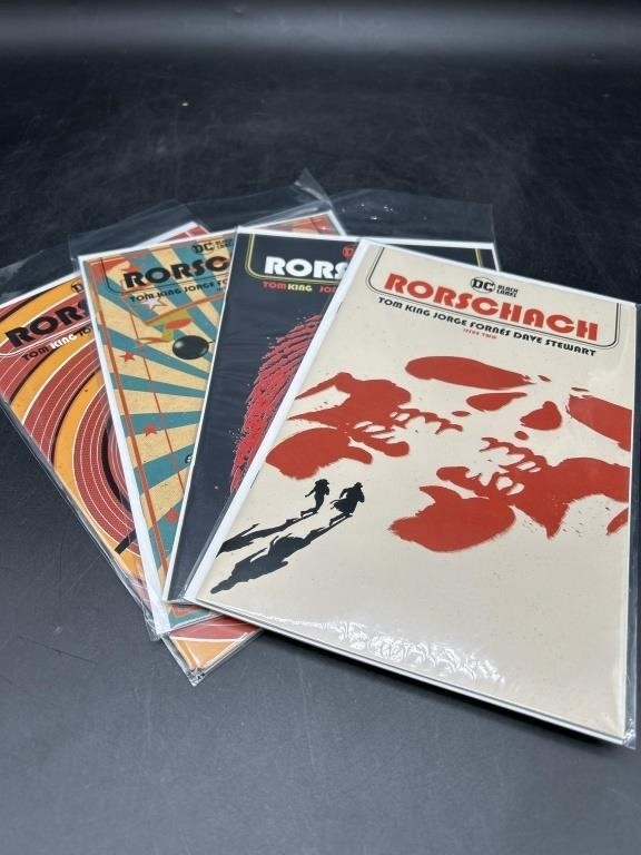 Lot of 4 DC Black Label Rorschach Comic Books