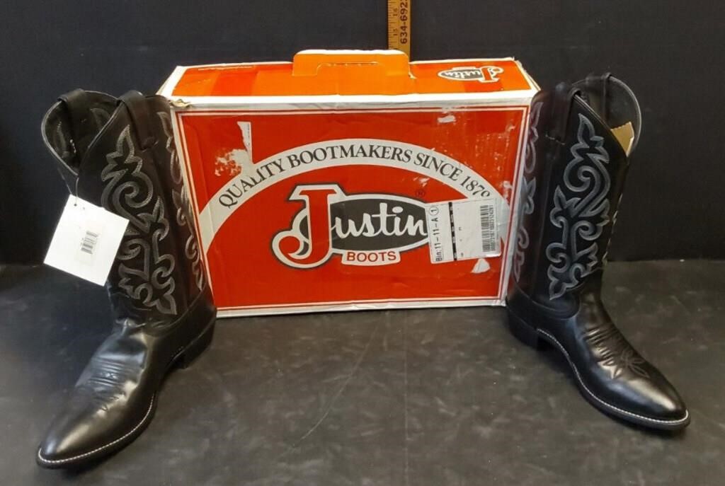 NEW JUSTIN BOOTS 7 1/2 D