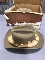 Resistol cowboy hat in box