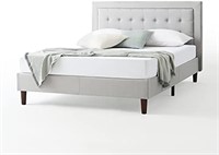 Zinus Dachelle Upholstered Platform Bed Frame /