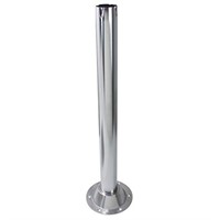 AP Products 13951 Table Leg, Chrome,