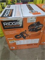 Ridgid 6Gal Air Compressor & 2 1/8" Brad Nailer