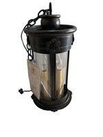 Studio Steel Bronze Dogwood Blossom Lantern