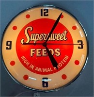 Supersweet Feeds Bubble Clock Original 15"