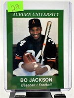 BO JACKSON BASEBALL FOOTBALL CARD