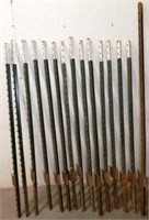 (15) Steel Studded T-Posts / Fence Posts