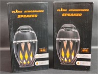 Two Flame Atmosphere Speakers