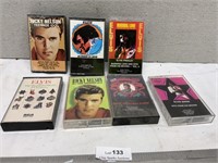 Vintage Elvis & Ricky Nelson Cassette Tapes