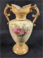 Vintage Albany Pink Roses Porcelain Vase B