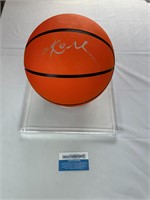 Kobe Bryant Autographed Basketball With COA RARE