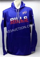 Nike Mens Buffalo Bills Pullover Hoodie SZ XL $105