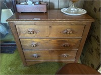 Antique 3 Drawer Chest