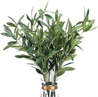 5pcs Artificial Olive Leaves, 37" Tall