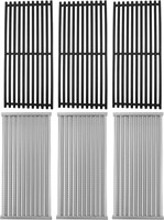 Grill Grates and Stainless Steel Emitter Plates