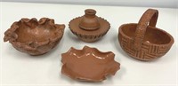 Four PIeces Art Studio Pottery