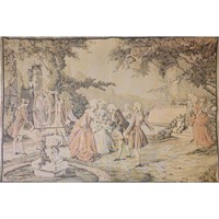 Vintage French Victorian Style Tapestry