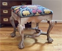 Sarried Spanish Foot Stool Ball and Claw