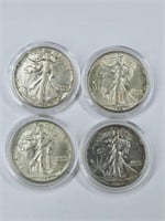 Walking Liberty Half Dollar: 1940, 1944 - 45, 1947