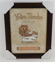 * New Yukon Thunder Framed Picture