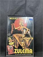 FRAMED ZULEMA POSTER - 25 X 38