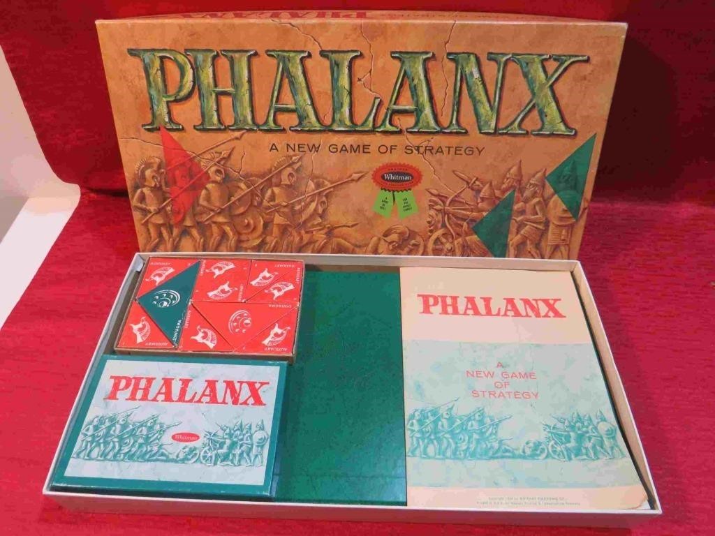 1964 Phalanx Board Game of Stragedy Whitman OLD