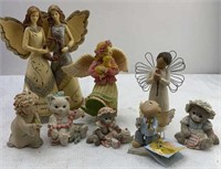 Angels & Cat Figures
