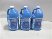 Three 1 Gallon EcoLab All Purpose Pressure Wash