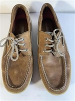 Sperry men’s Leather Top Sider shoes, SZ 10 W
