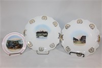 Vintage Florida Souvenir Plates - Bradenton Flor.