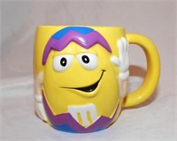 Yellow M&M Easter Egg Coffee Mug