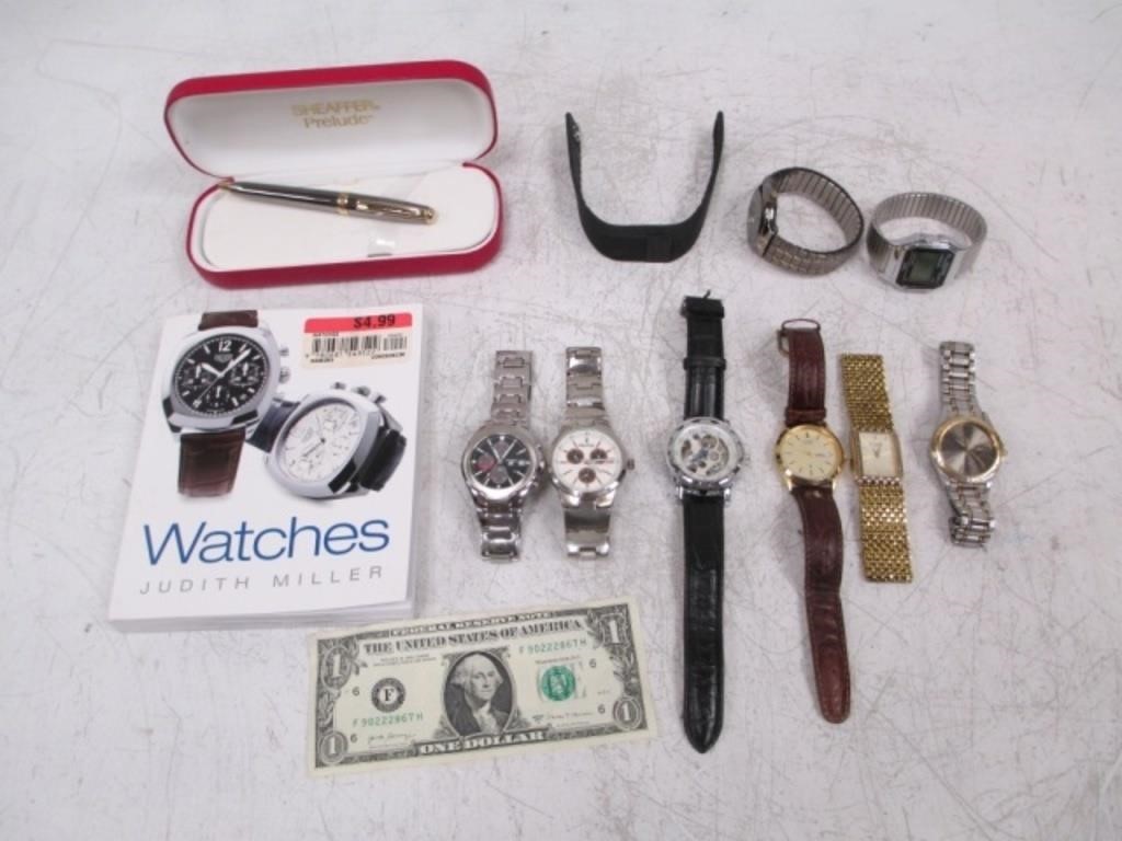 Lot of Assorted Watches - Citizen, Fossil & More
